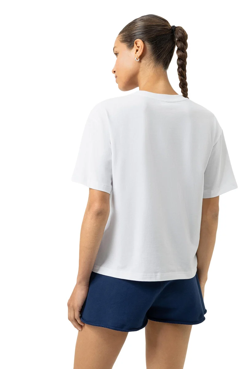T-Shirt mit Smiley-Print, SOLID LOVE
