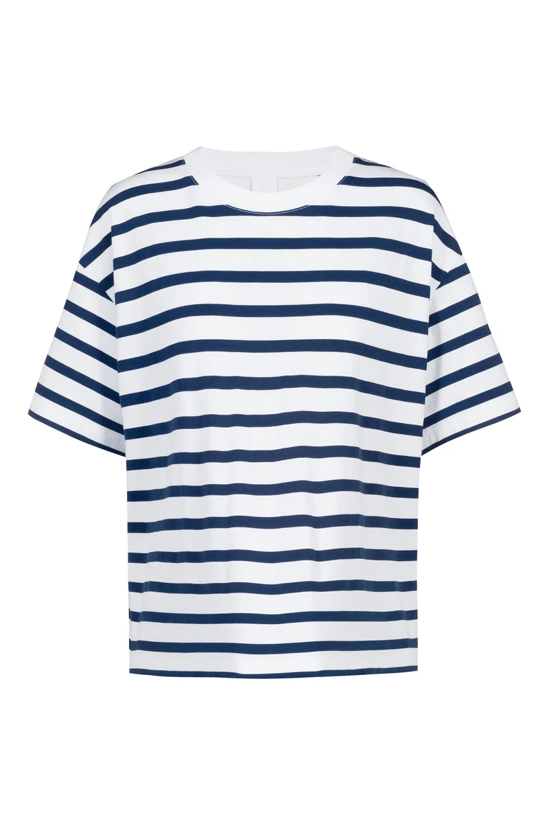T-Shirt, gestreift, WARMING STRIPES