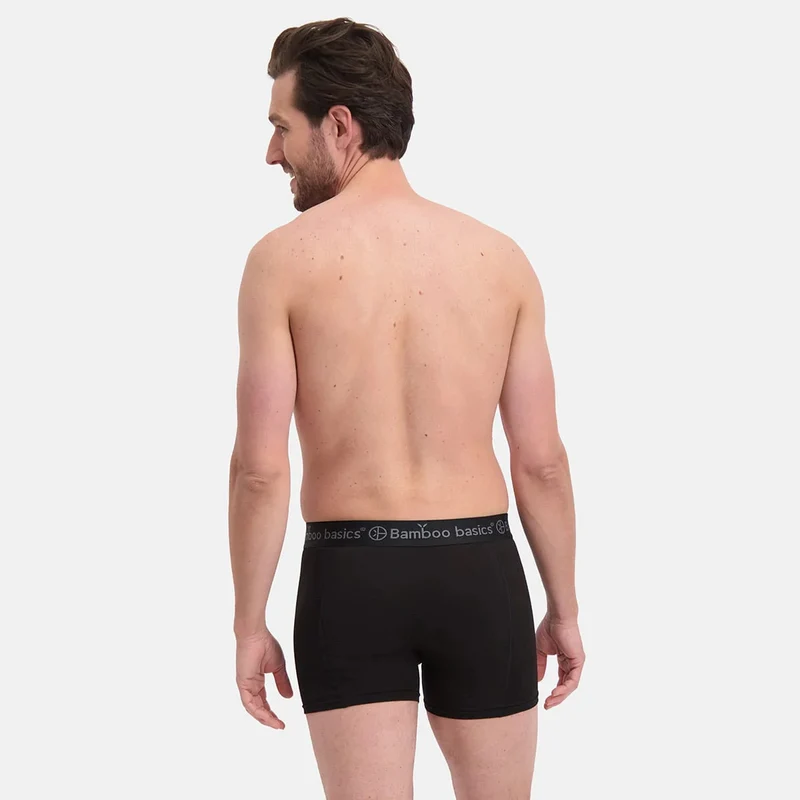 3er-Pack Schwarze Bambus-Unterhosen