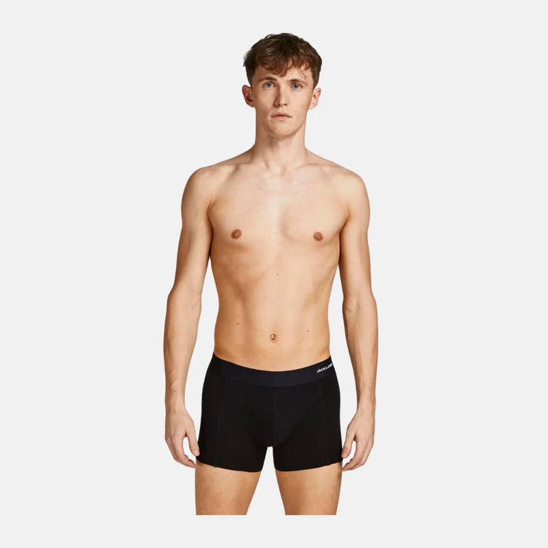 3er Pack Bambus-Unterhosen in grün/blau/schwarz