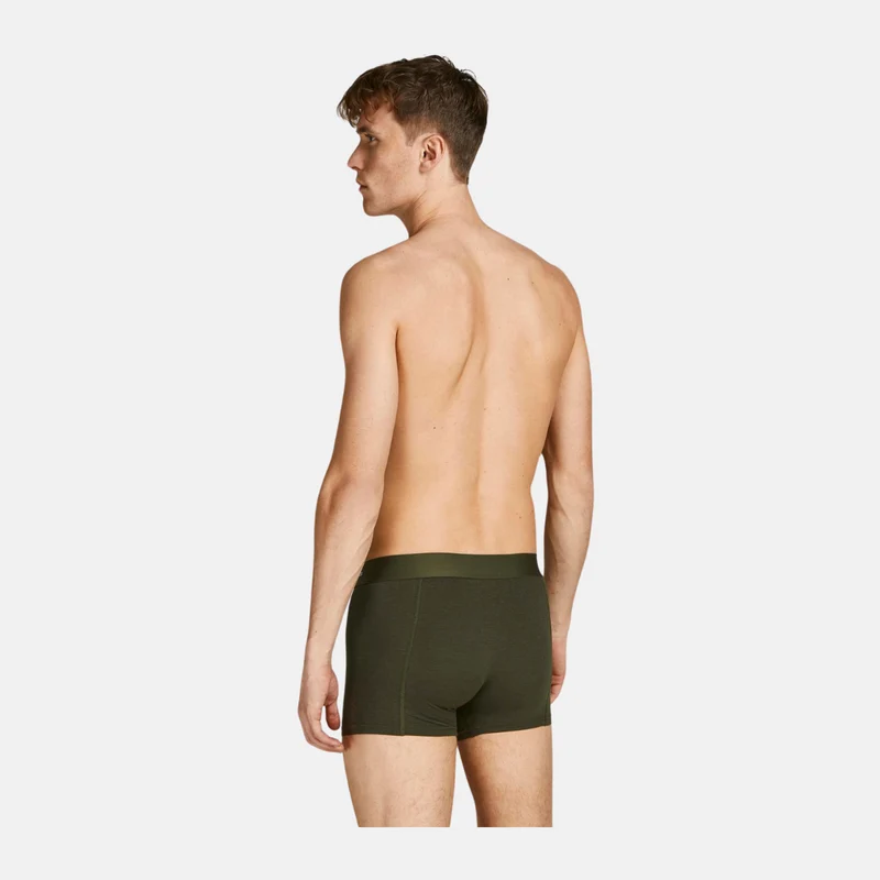 3er Pack Bambus-Unterhosen in grün/blau/schwarz