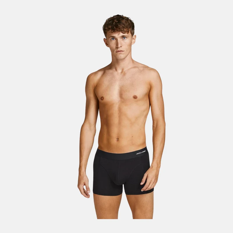 3er-Pack Schwarze Bambus-Unterhosen