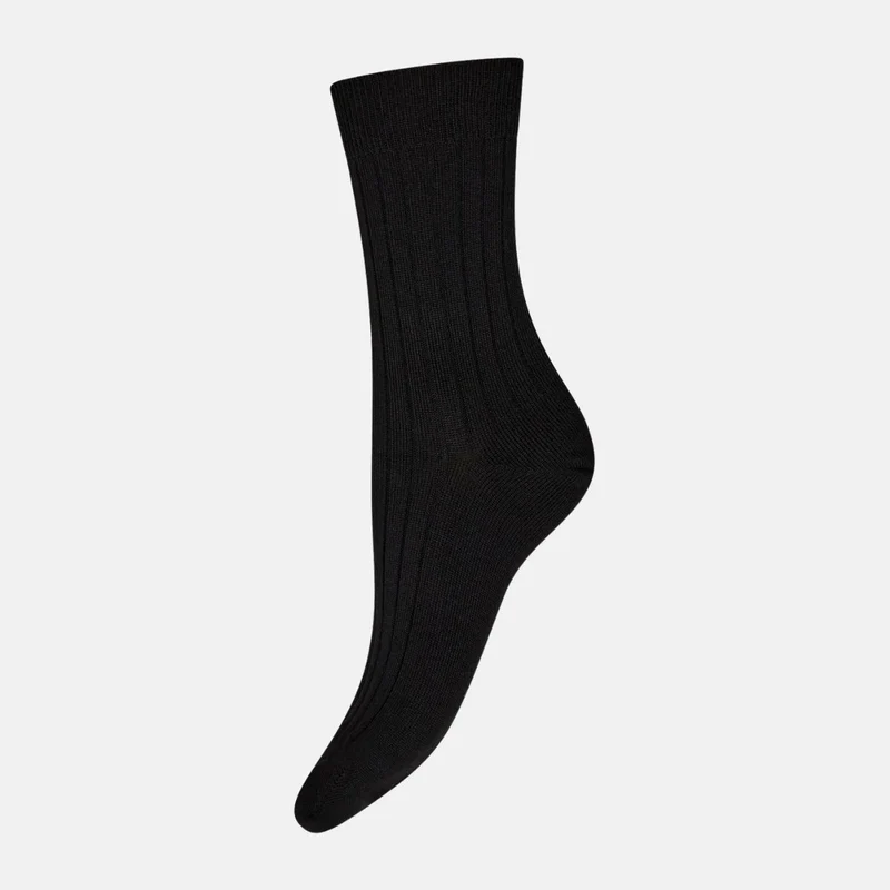Schwarze Socken aus Bambus