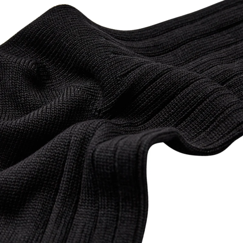 Schwarze Socken aus Bambus