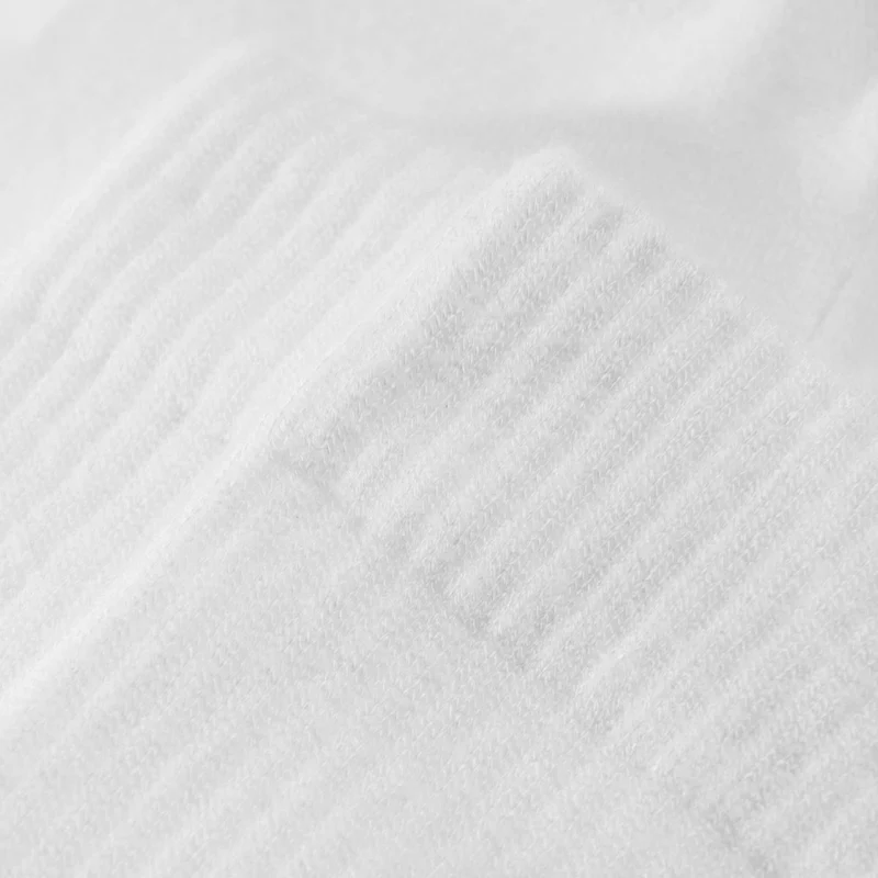 Weiße Tennissocken aus Bambus