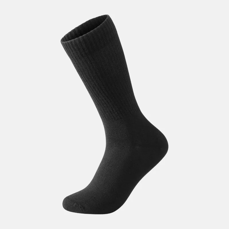 Schwarze Tennissocken aus Bambus