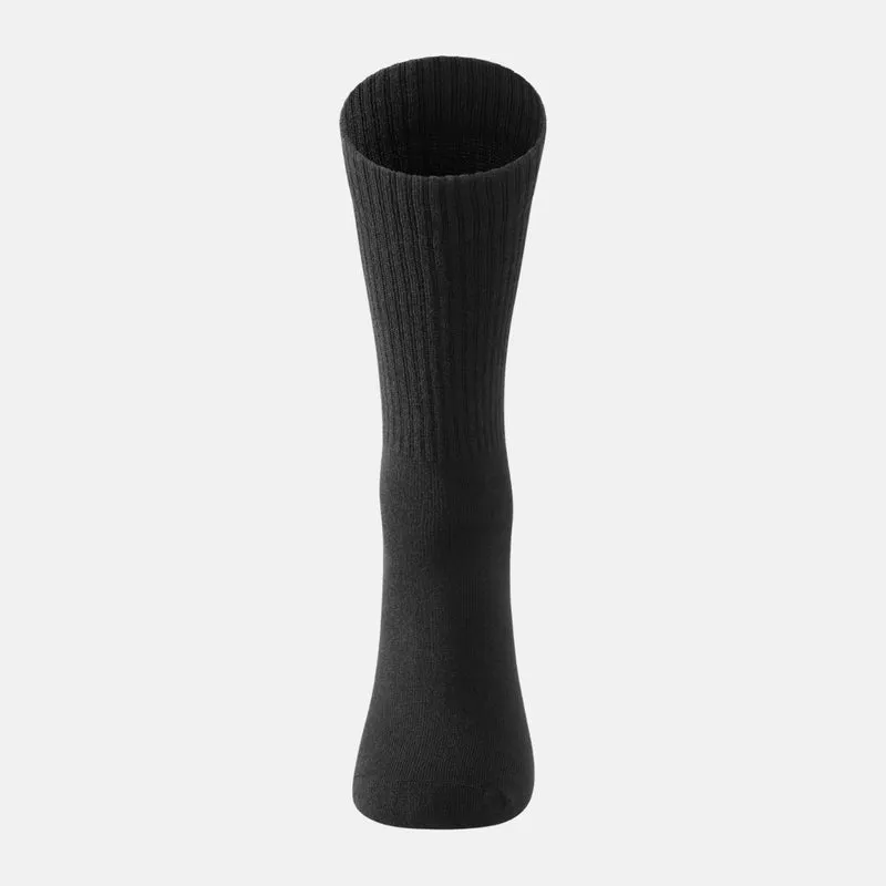 Schwarze Tennissocken aus Bambus