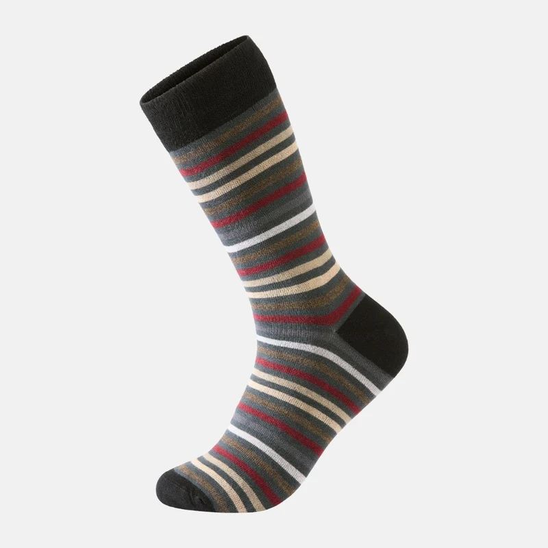Gestreifte Socken aus Bambus