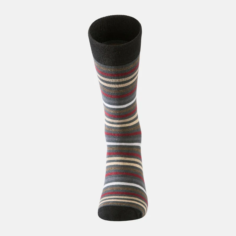 Gestreifte Socken aus Bambus