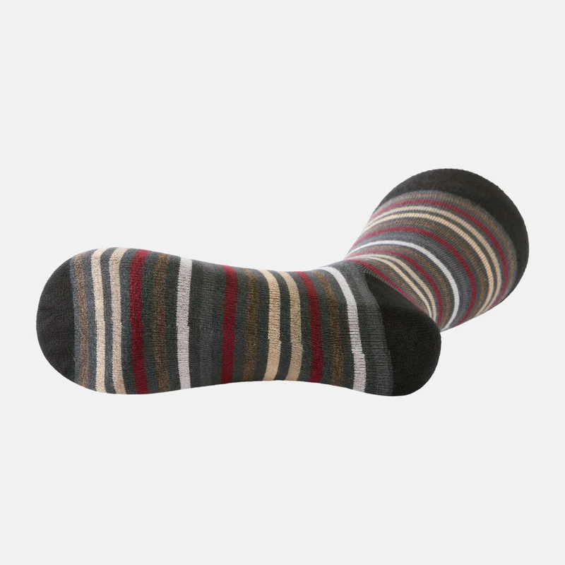 Gestreifte Socken aus Bambus