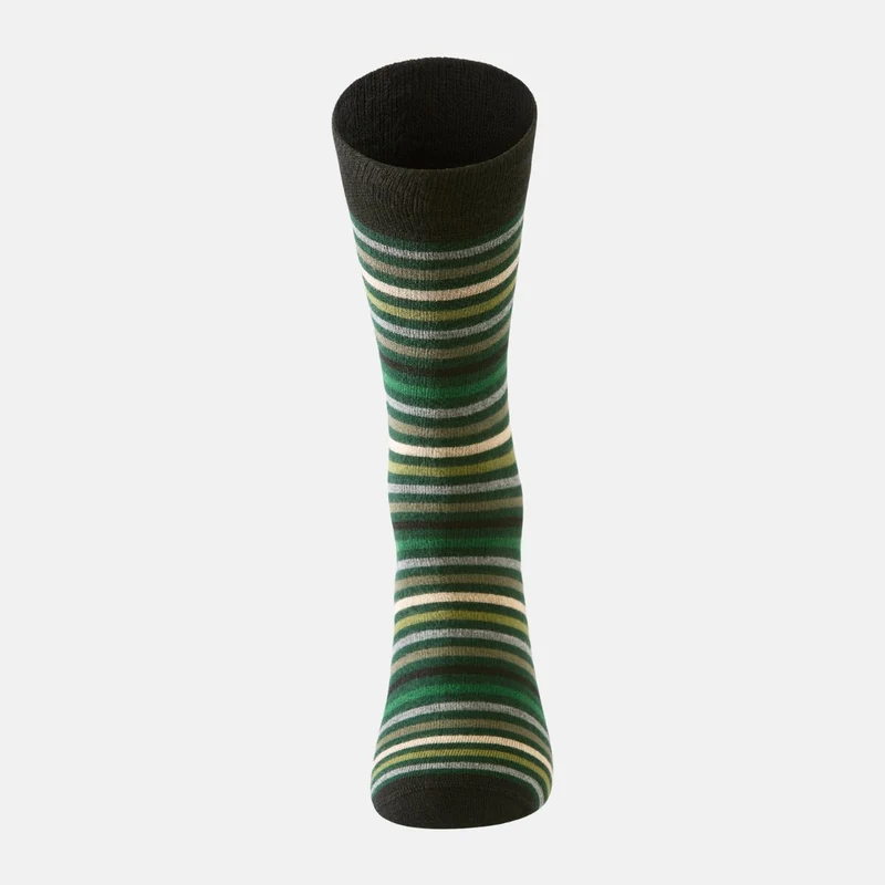 Gestreifte Socken aus Bambus