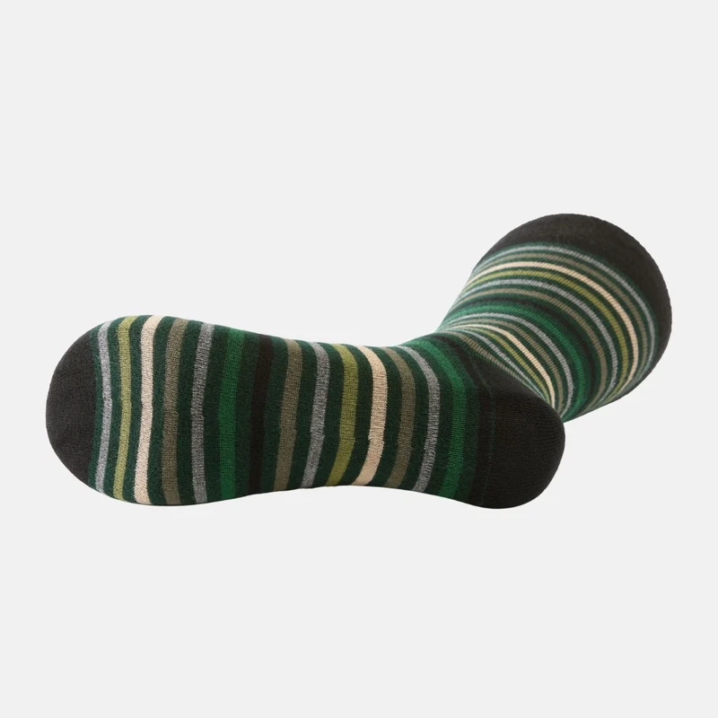 Gestreifte Socken aus Bambus