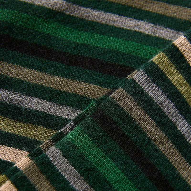 Gestreifte Socken aus Bambus
