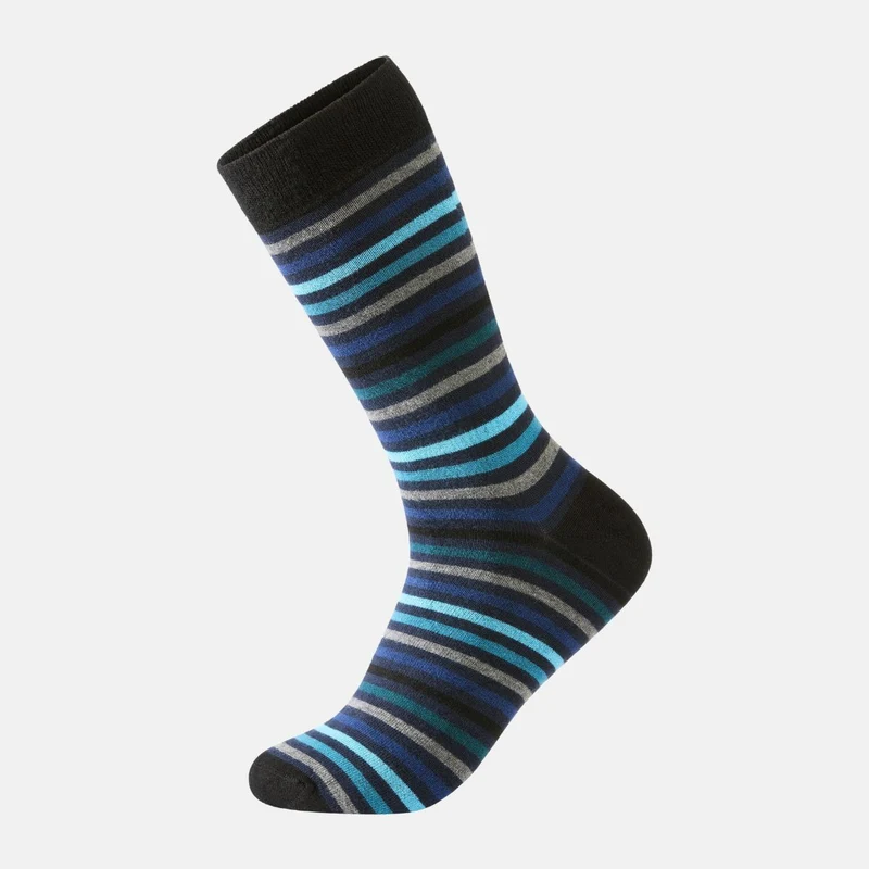 Gestreifte Socken aus Bambus