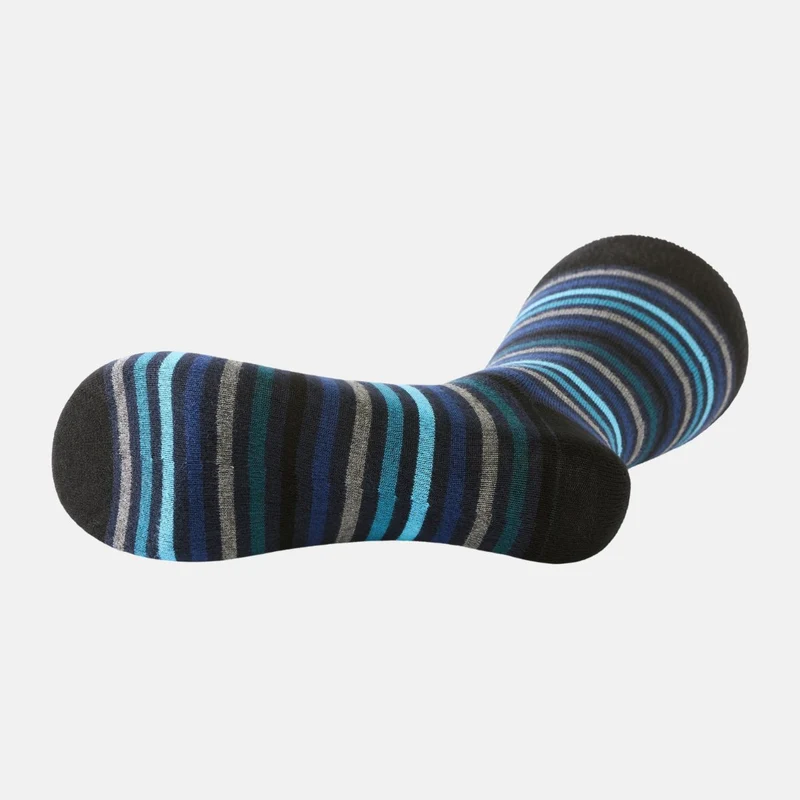 Gestreifte Socken aus Bambus