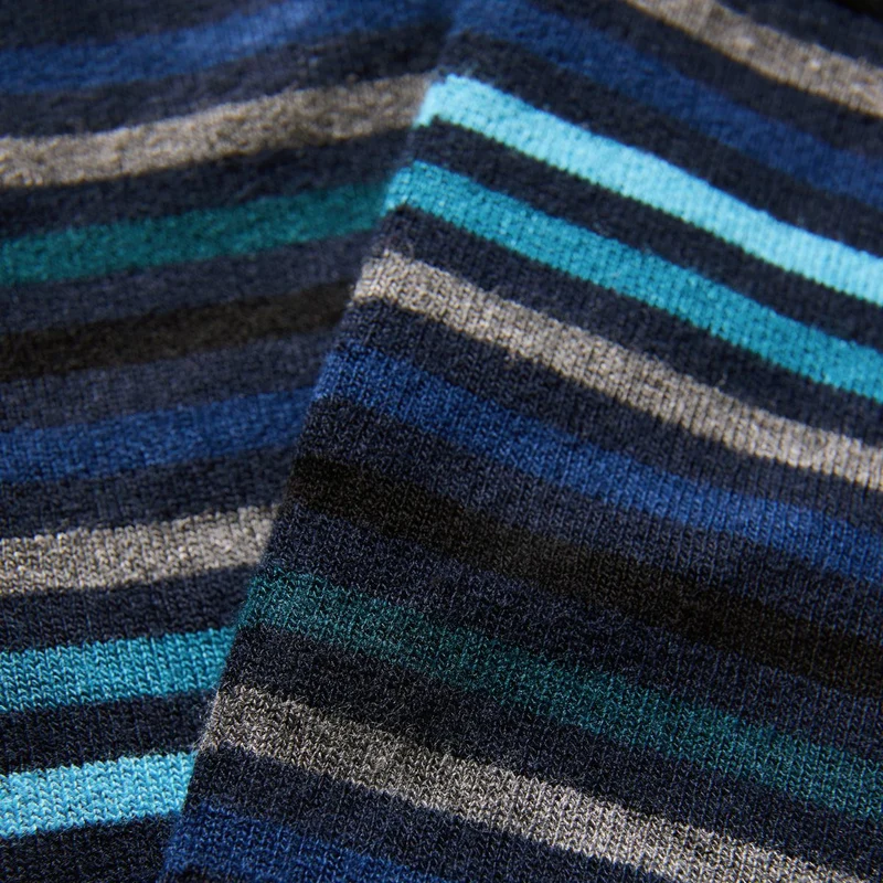 Gestreifte Socken aus Bambus
