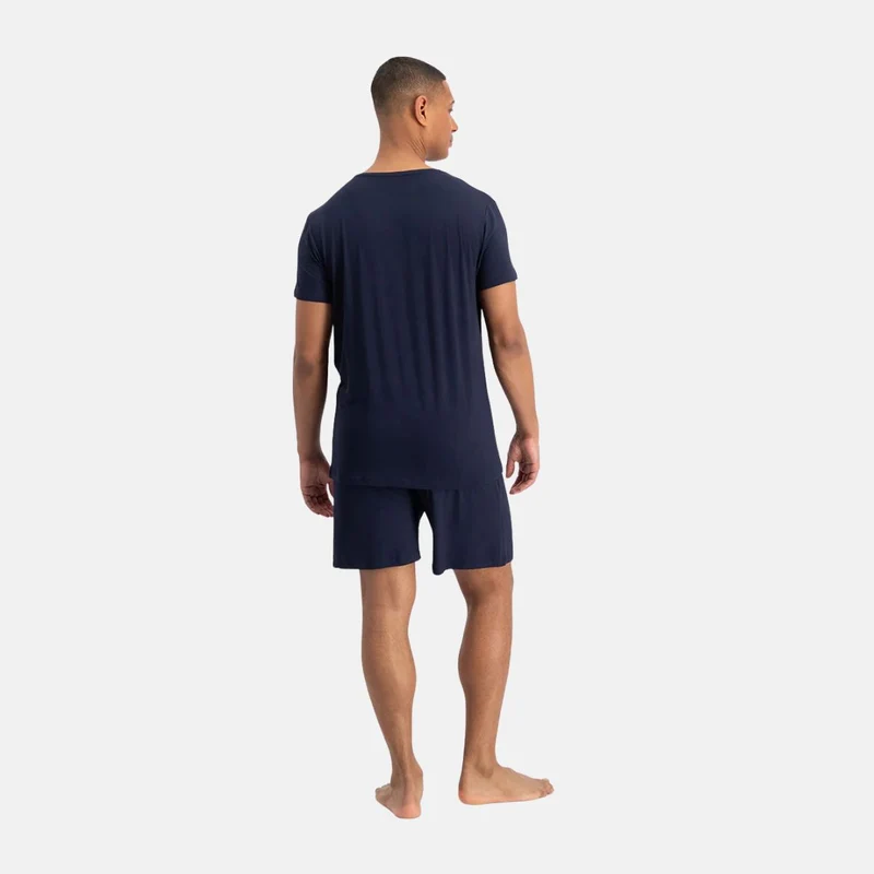 Pyjama-Set Nolan Blau
