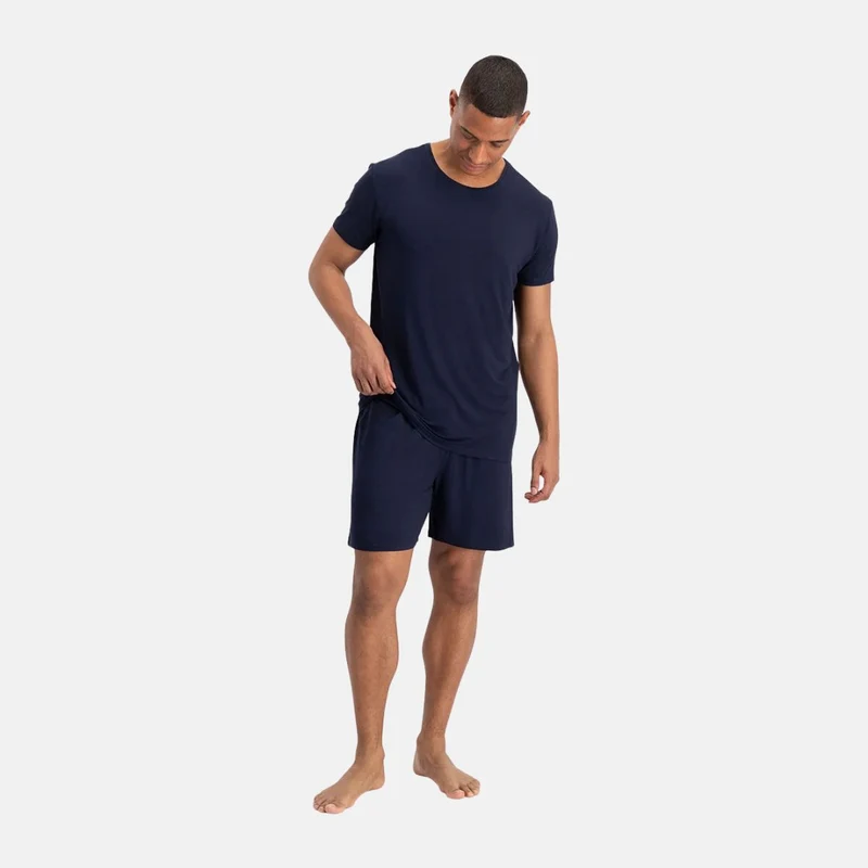 Pyjama-Set Nolan Blau