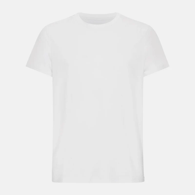 Weißes Bambus-T-Shirt