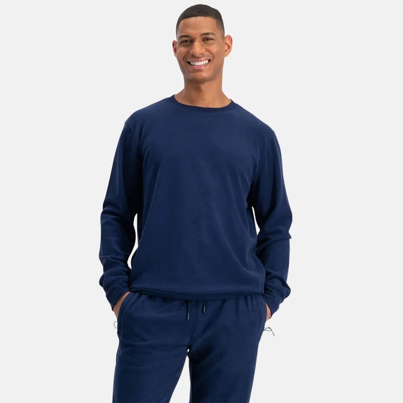 Mike Blue Sweatshirt aus Bambus