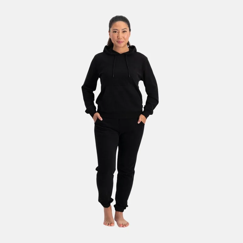 Jade Schwarze Jogginghose aus Bambus
