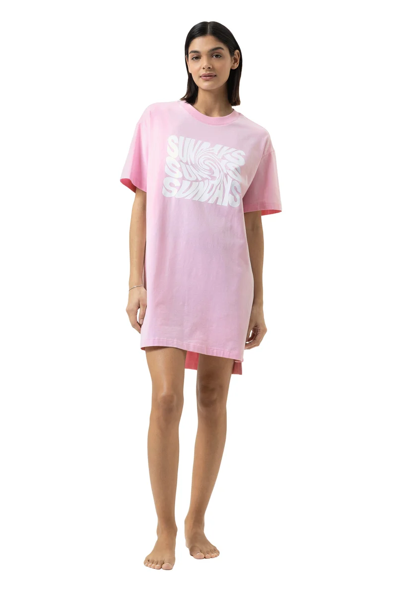 Sleepshirt, Nachthemd, kurzarm, SOLID LOVE