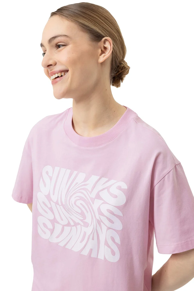 T-Shirt mit Aufdruck, SOLID LOVE