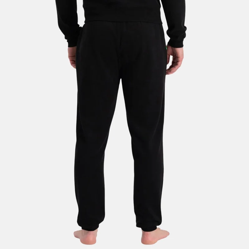 Dean Schwarze Bambus-Sweatpants
