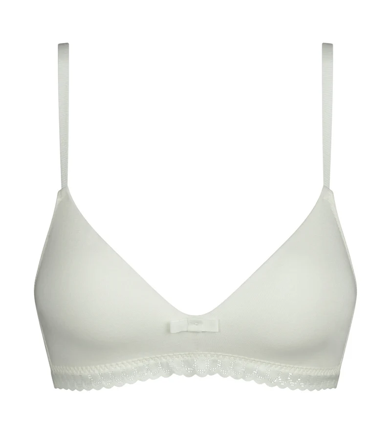 Triangel-BH ohne Bügel Ivoire Daily Coton