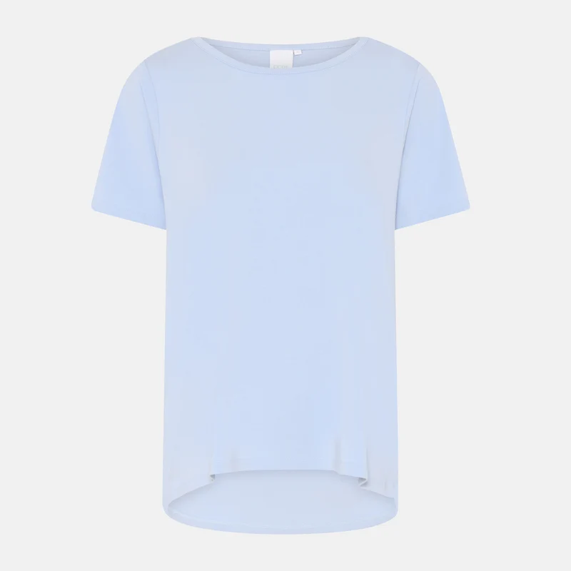 Hellblaues Bambus-T-Shirt
