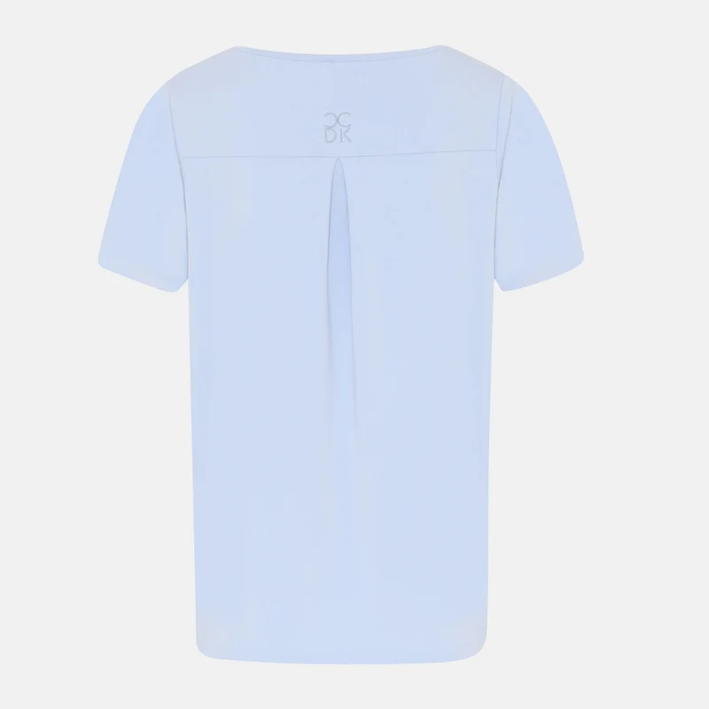 Hellblaues Bambus-T-Shirt