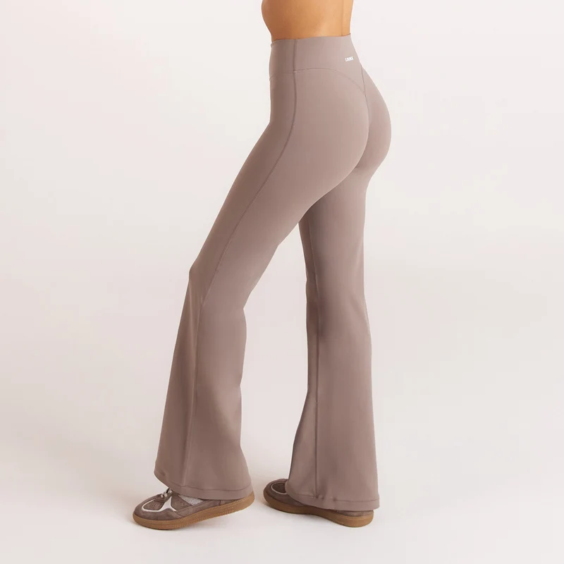 ContourSoft™ Flared Leggings - Mushroom