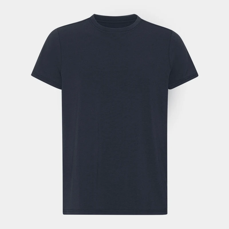 3er-Pack Bambus-T-Shirt in Schwarz/Weiß/Marine
