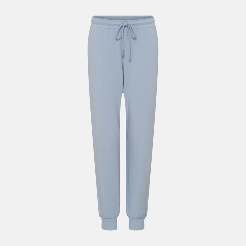 Hellblaue Bambus-Nachthose