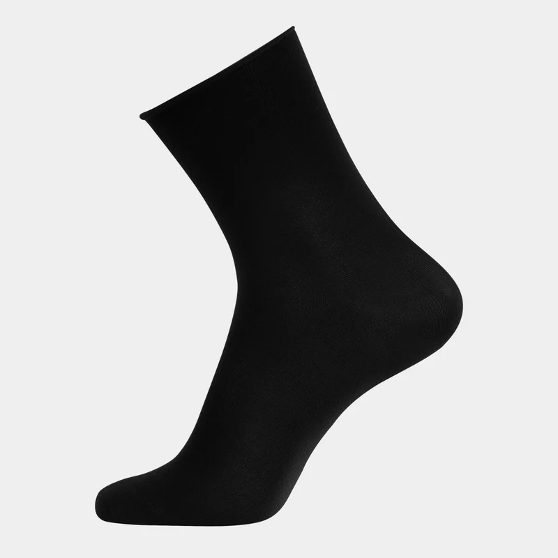 5er Pack Schwarze Bambussocken