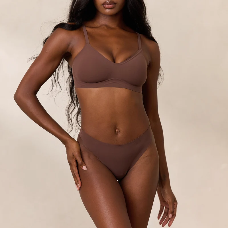 Everyday Flex Bralette - Cocoa