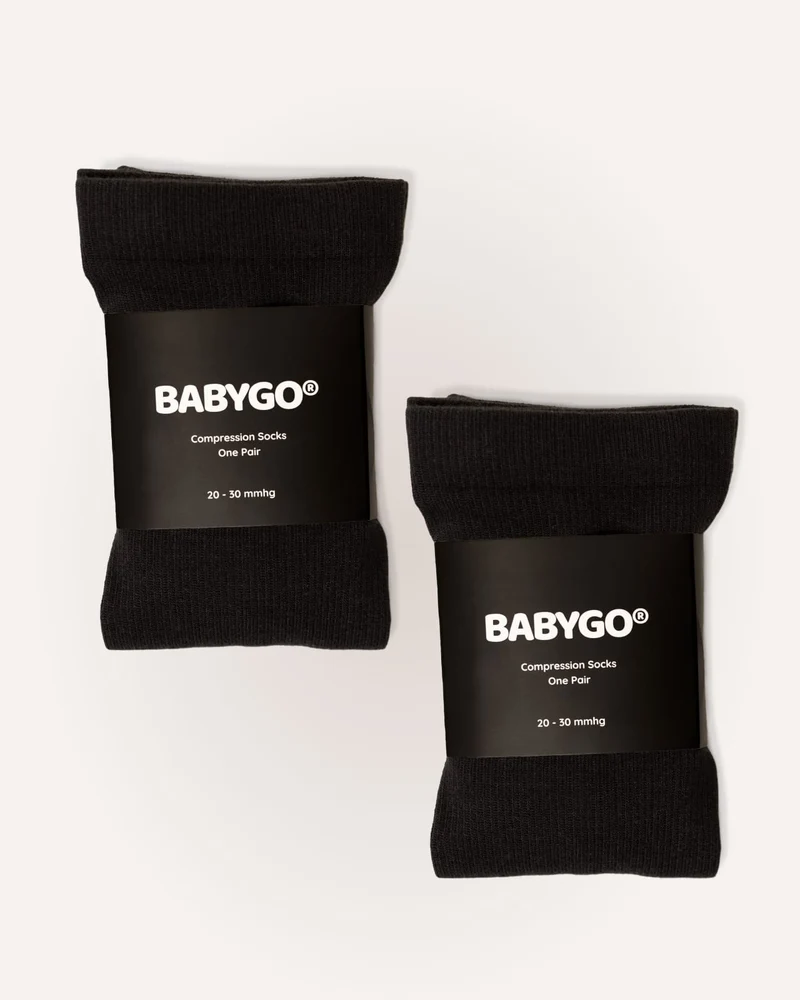 BABYGO® Schwangerschafts-Kompressionsstrümpfe | Doppelpack