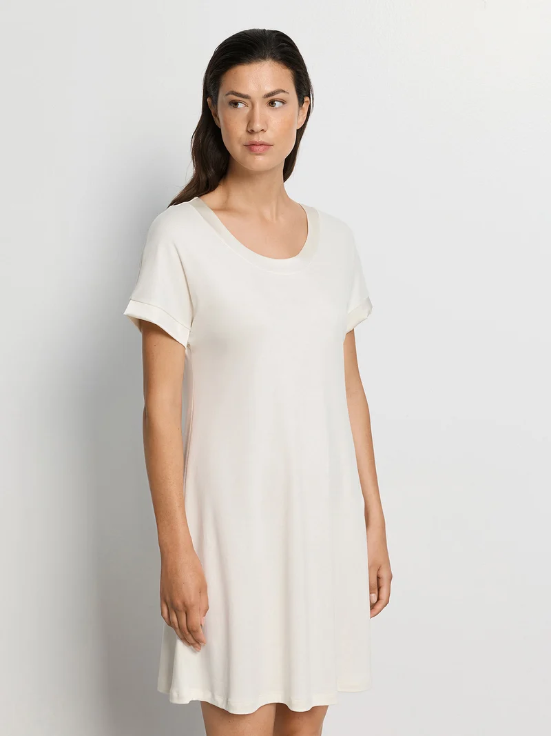 Nightdress, kurzarm, Länge 90cm, ANILLA