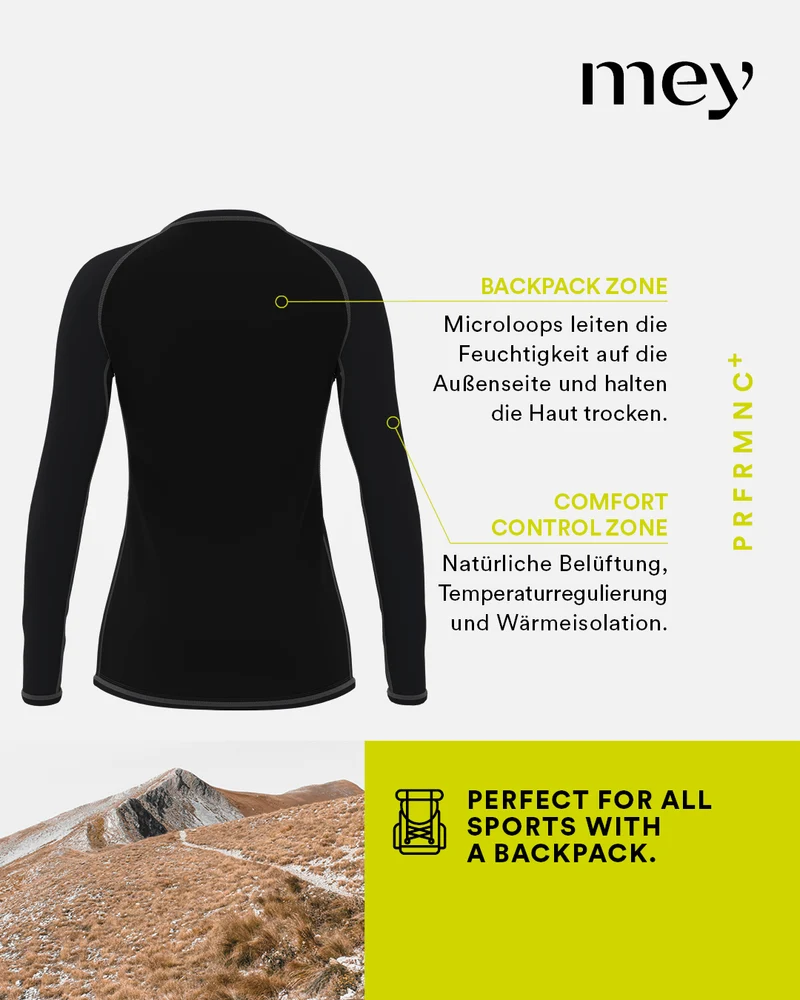 Shirt, langarm, PRFRMNC+