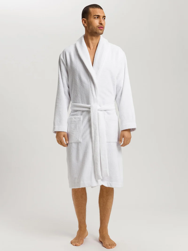 Bademantel, Frottee-Velours, Länge 100cm, ROBE SELECTION