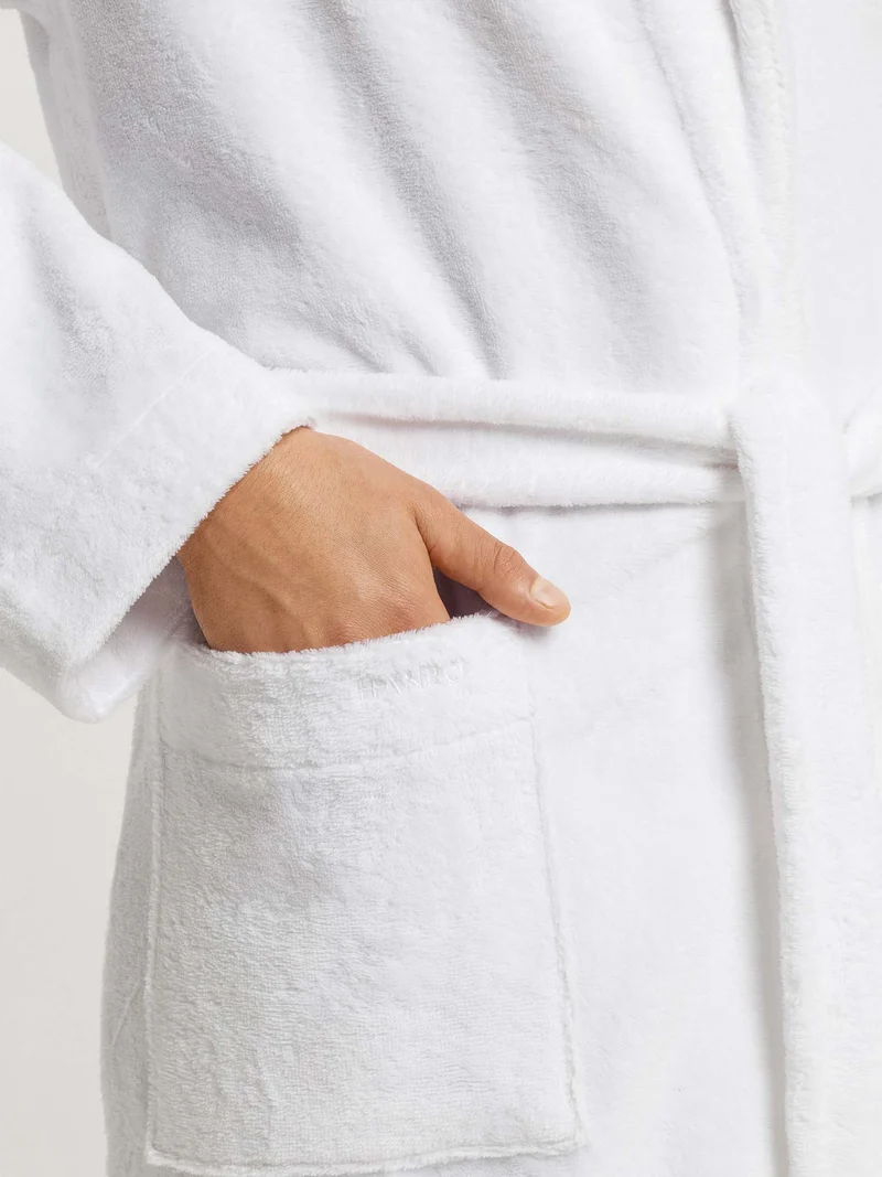 Bademantel, Frottee-Velours, Länge 100cm, ROBE SELECTION