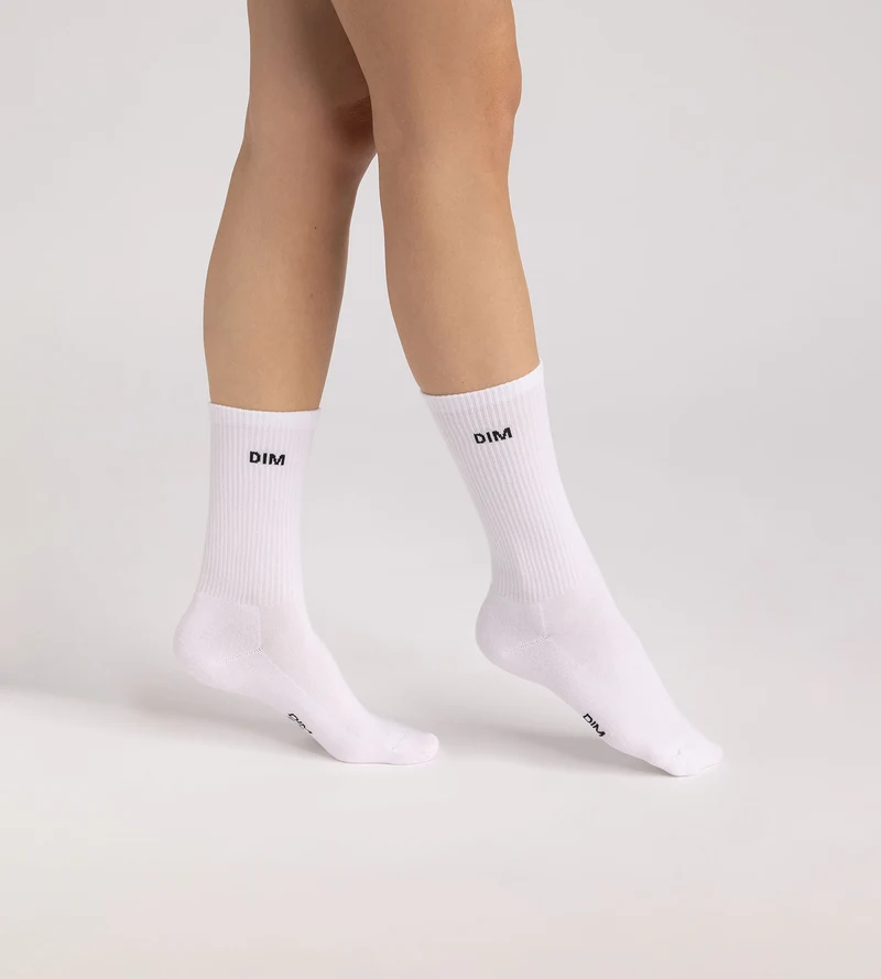 3er-Pack schwarze, weiße und graue Original-Sportstrümpfe für Damen