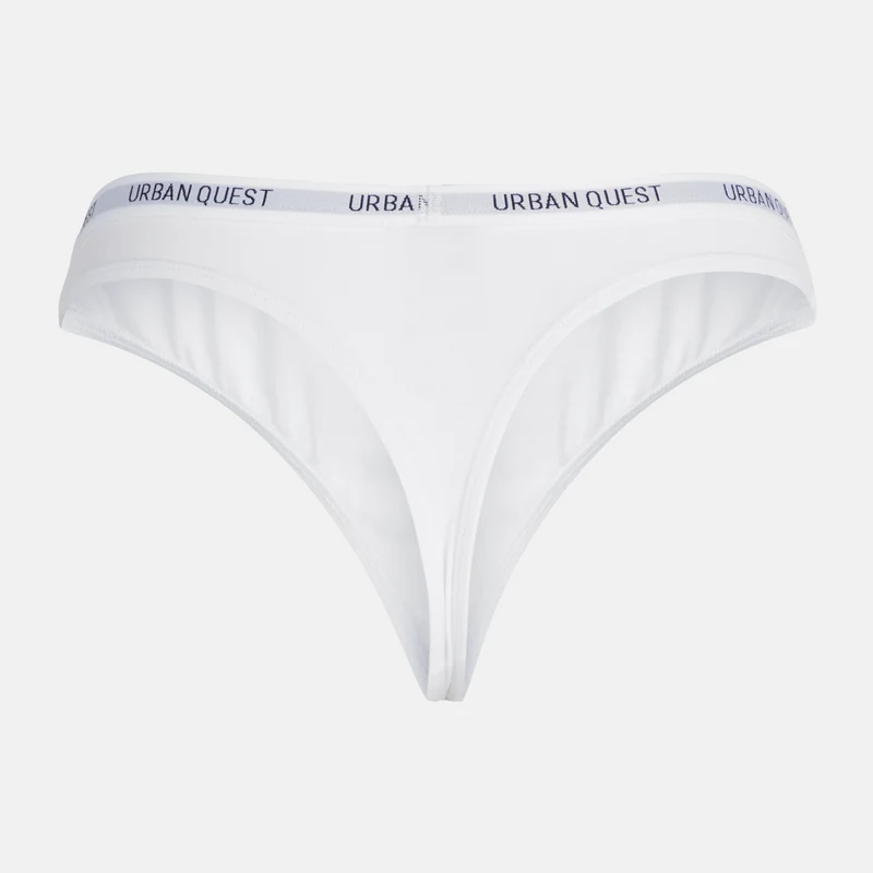 3er-Pack Weißer Bambus G-String Höschen