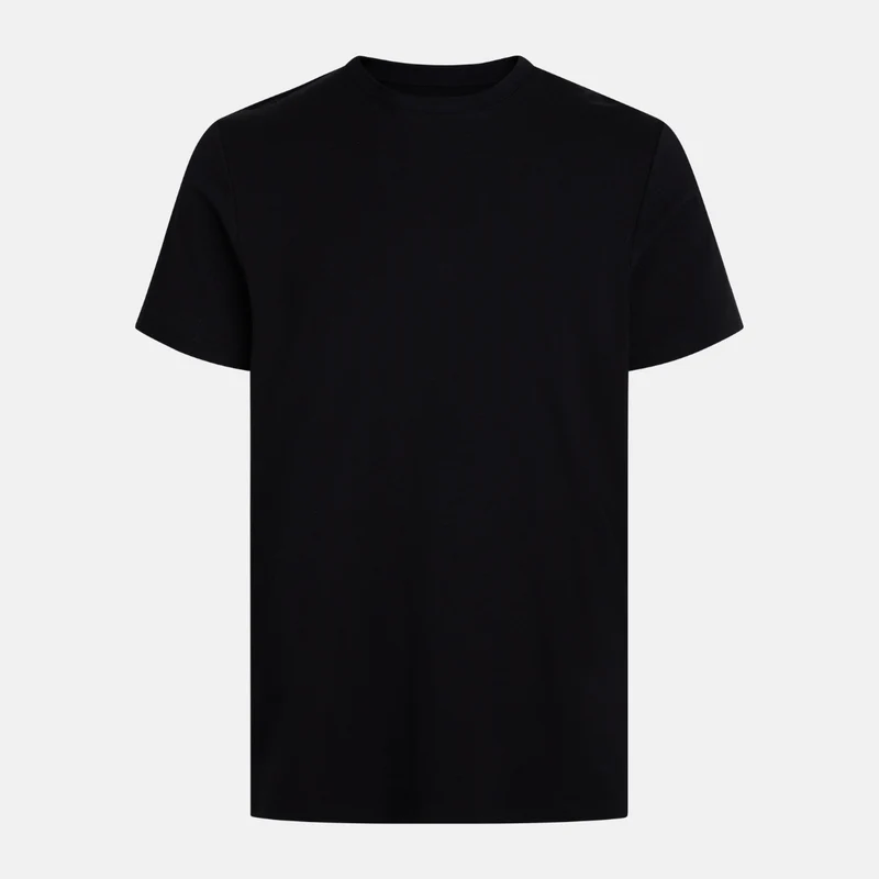 Schwarzes Bambus-T-Shirt