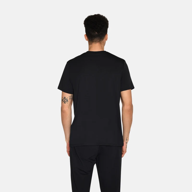 Schwarzes Bambus-T-Shirt