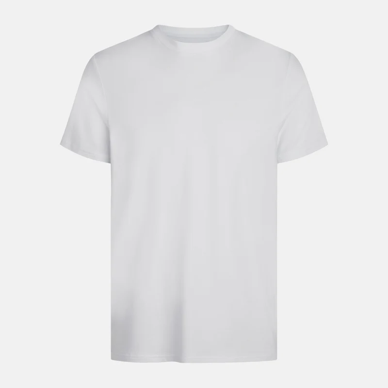 Weißes Bambus-T-Shirt