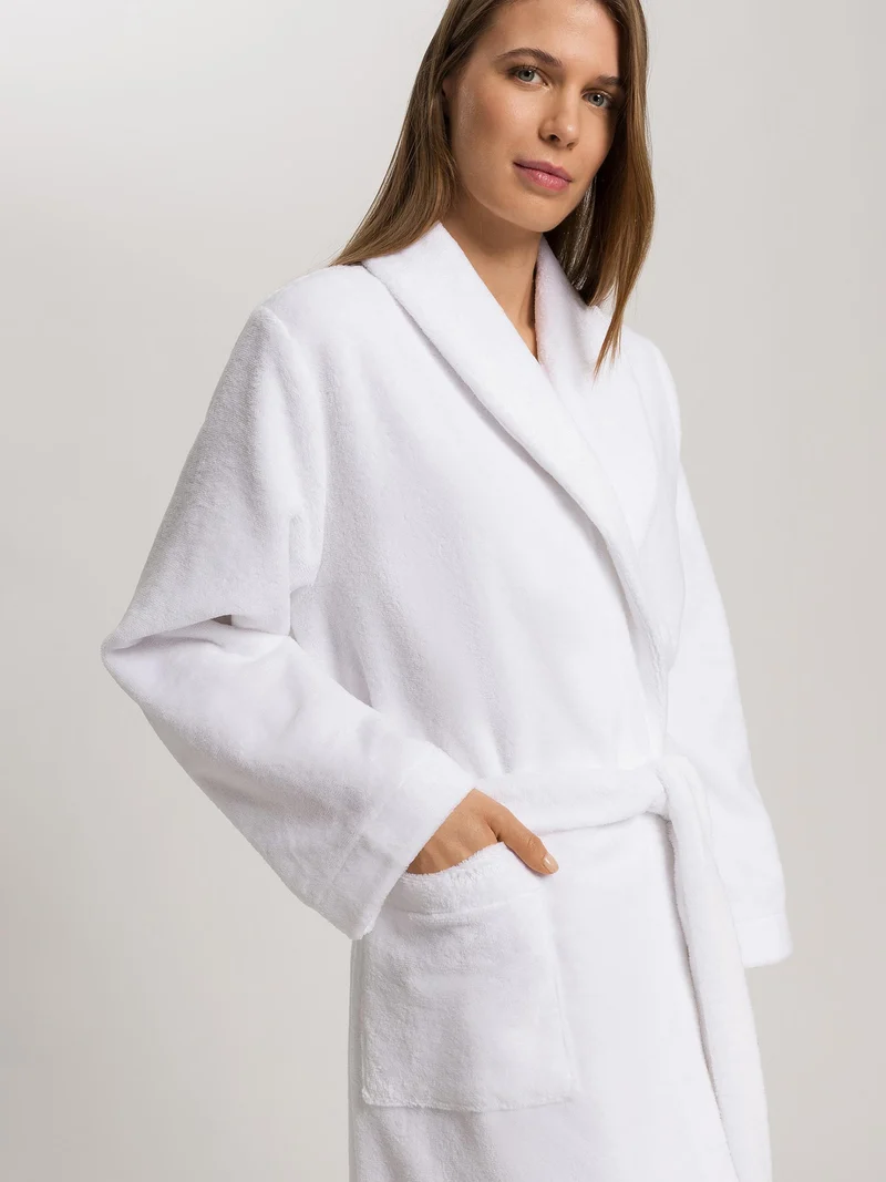 Bademantel, Frottee-Velours, Länge 100cm, ROBE SELECTION