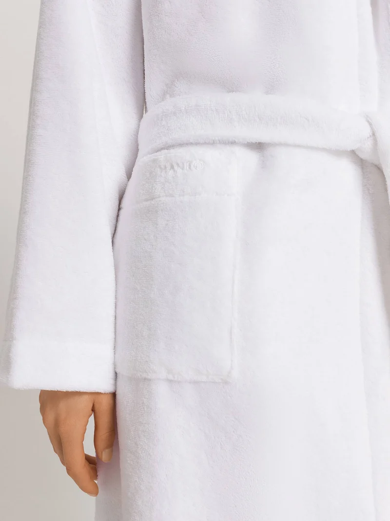 Bademantel, Frottee-Velours, Länge 100cm, ROBE SELECTION