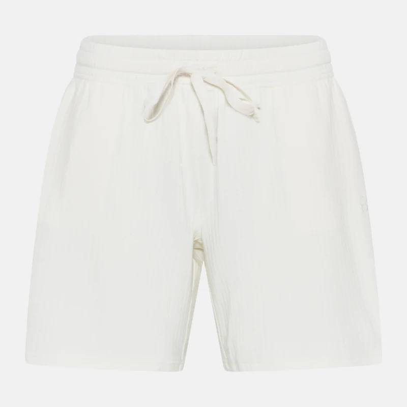 Weiße Shorts aus Bambus