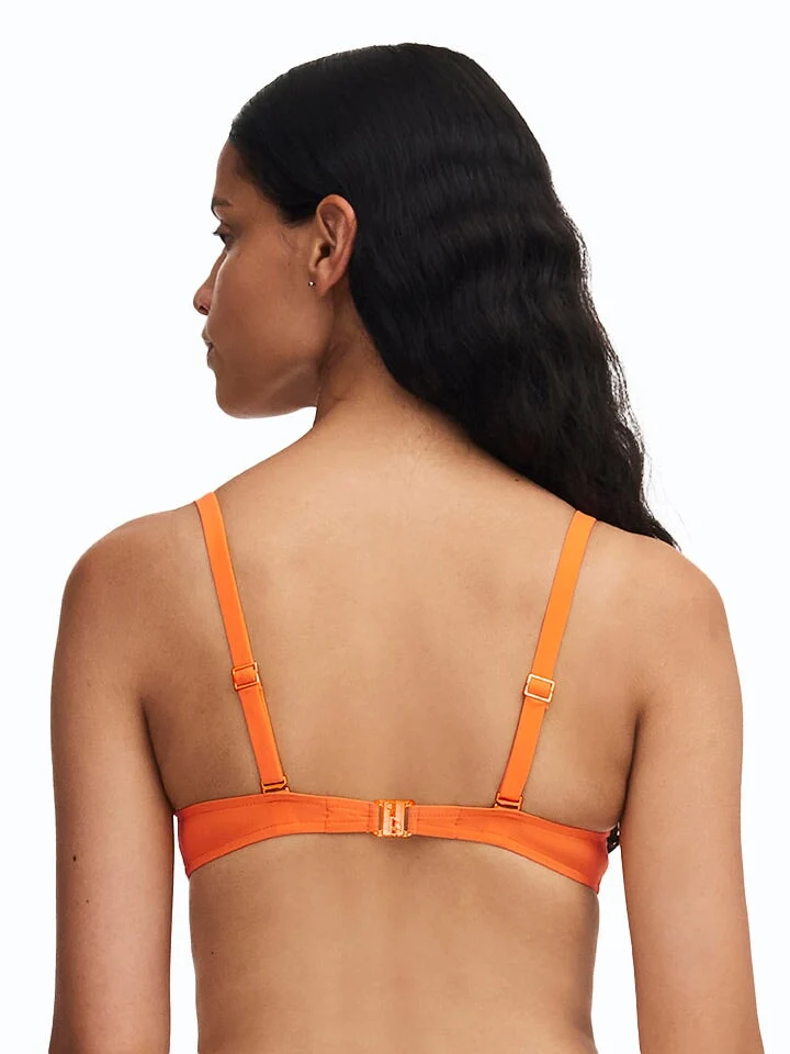 Chantelle Swimwear - Emblem Half-Cup Memory Bikini Orange